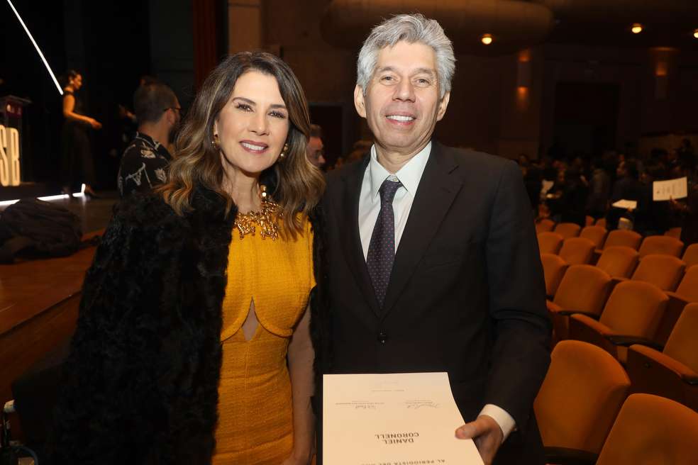María Cristina Uribe y Daniel