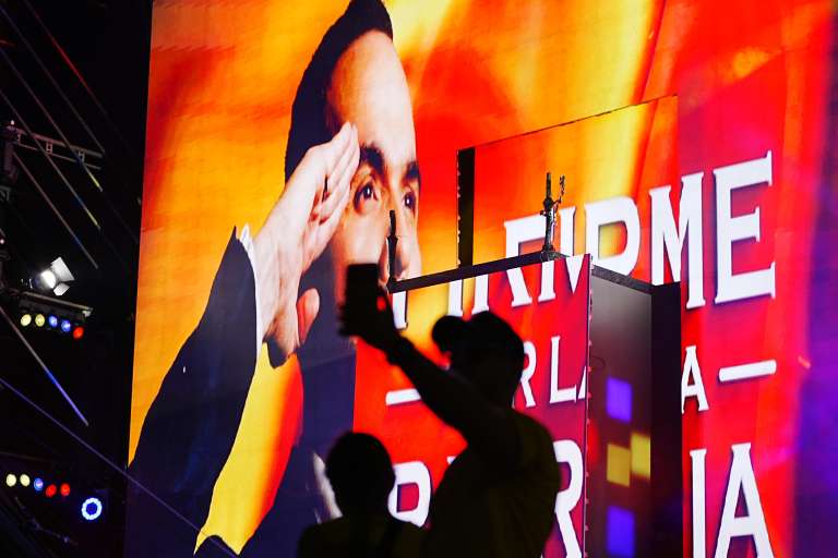 Abelardo de la Espriella recibió los resultados de segunda vuelta en Barranquilla. Así celebró su elección presidencial.