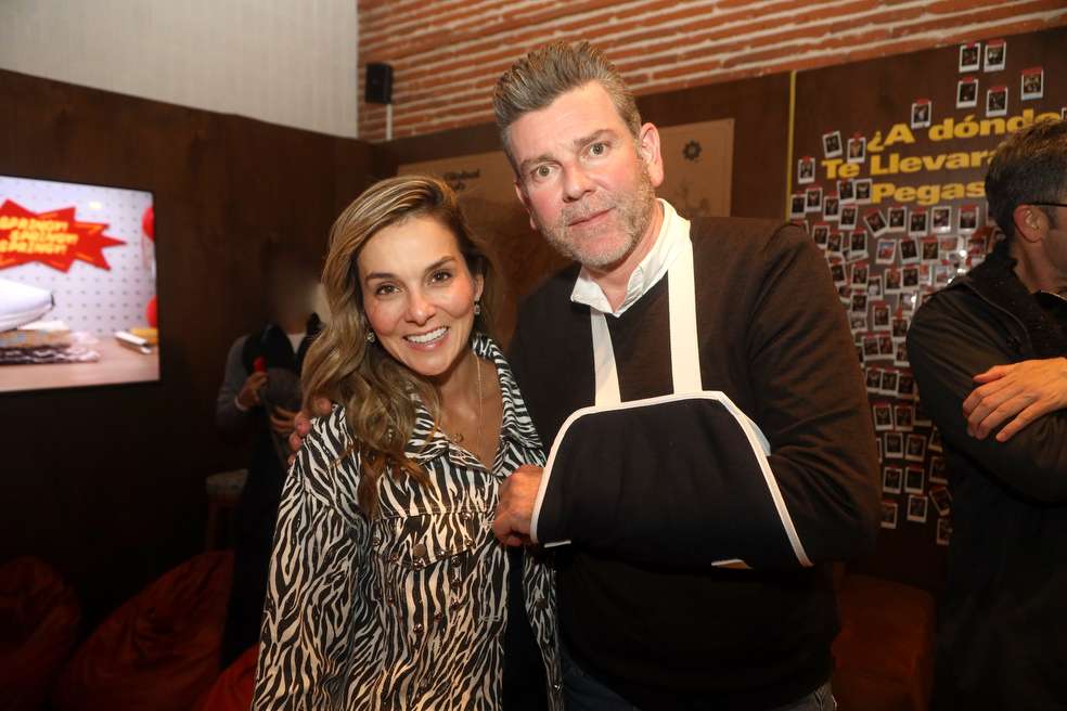 Catalina Gómez y Juan Esteban Sampedro