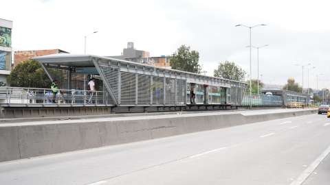 Kennedy: habilitan estación de Transmilenio Venecia y ahora pararán biarticulados