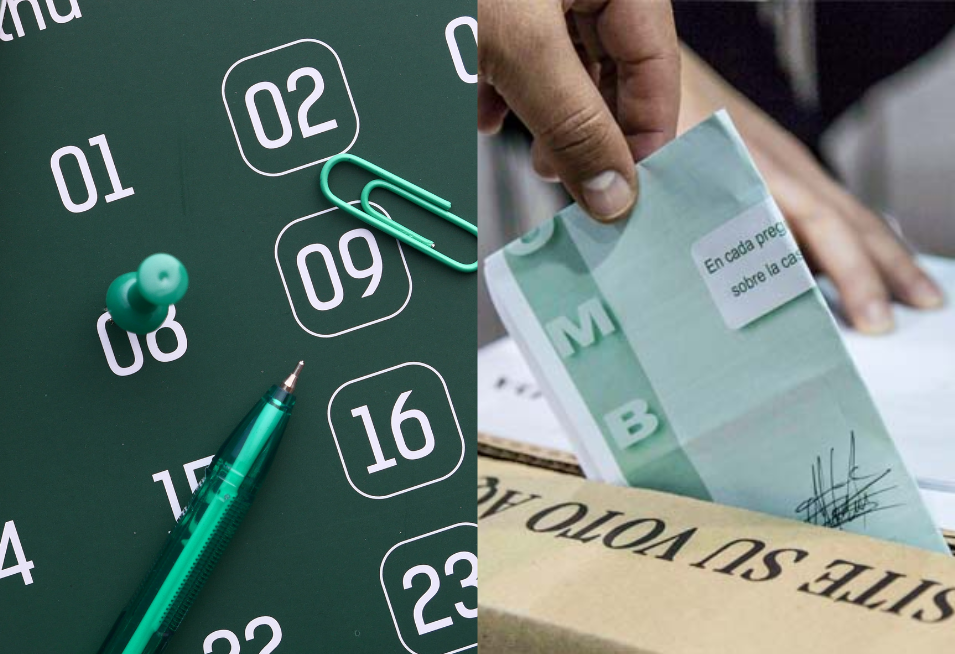 El 8 de marzo y el 31 de mayo son algunas de las fechas más importantes en materia electoral.
