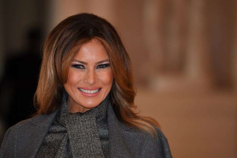 Melania Trump, la primera dama de Estados Unidos. / AFP