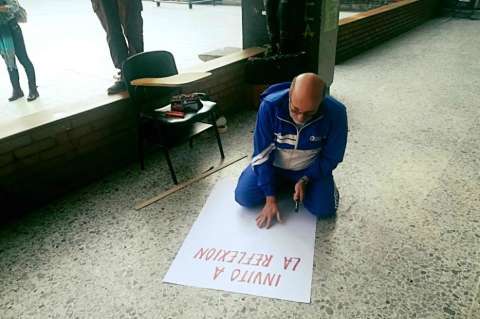 Rector de la pedagógica se declaró en ayuno por 12 horas