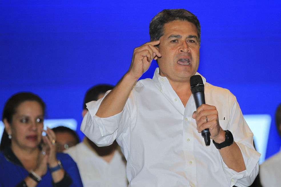 Juan Orlando Hernández, presidente de Honduras. / EFE
