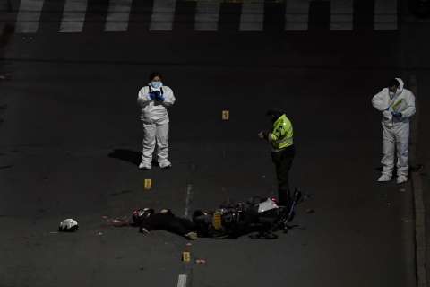Dos muertes en accidentes de tránsito empañan la madrugada de este domingo en Bogotá