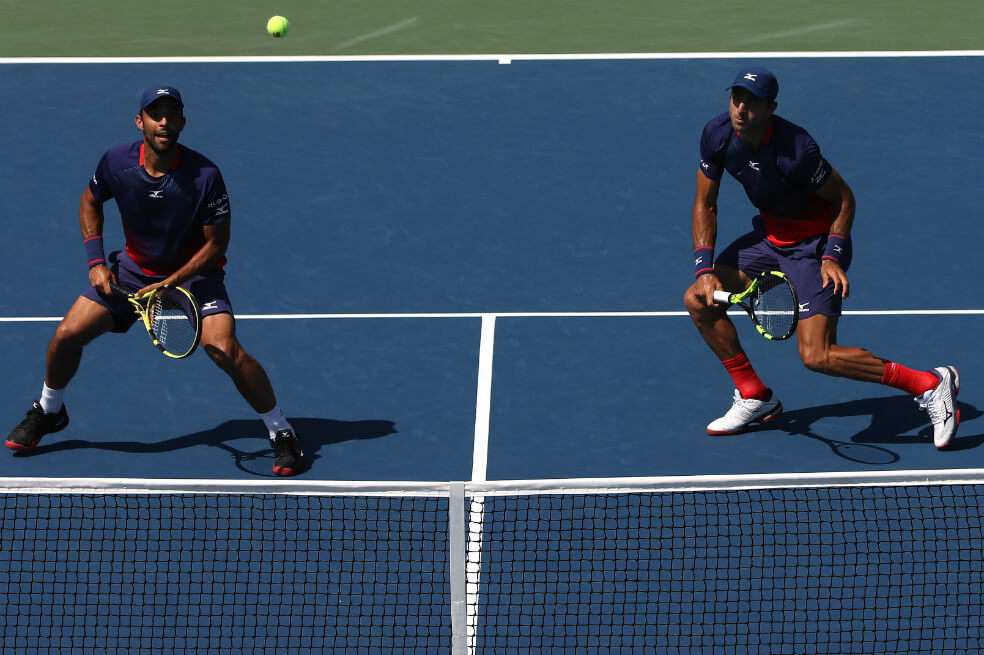 Juan Sebastián Cabal y Robert Farah, los número uno del escalafón mundial de dobles. / AFP