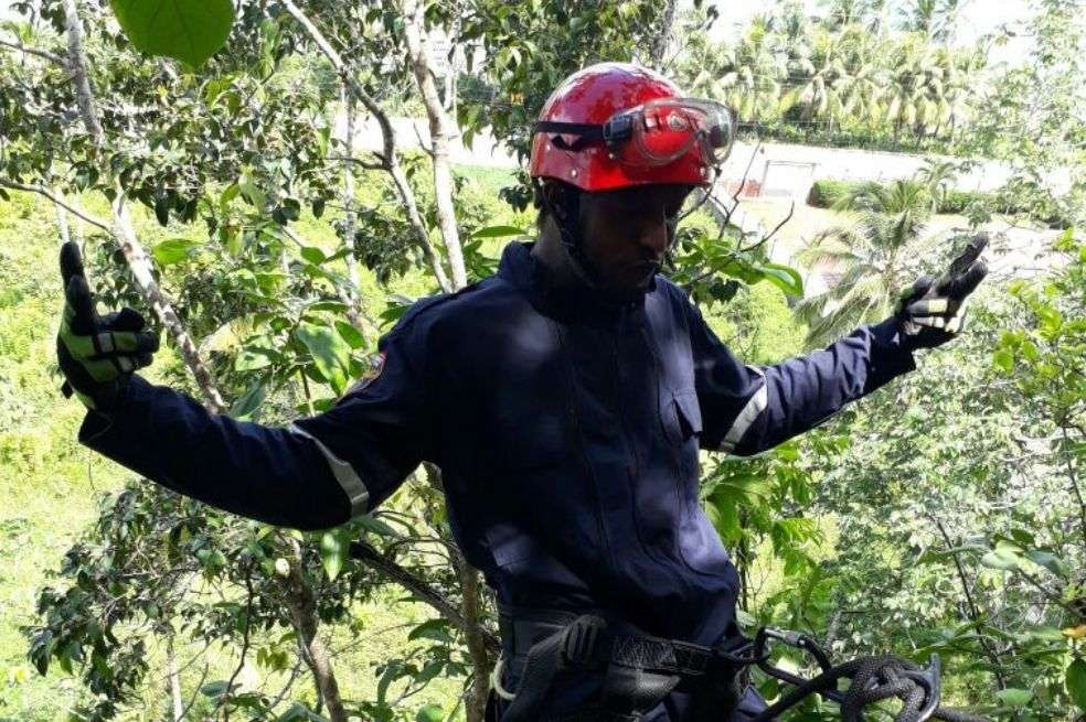 Steele, fue uno de los violuntarios que ayudó en la tragedía de Providencia, después del huracán Iota.
