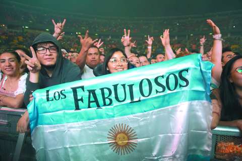 El rock argentino después de la dictadura, el que retumba en la Cordillera