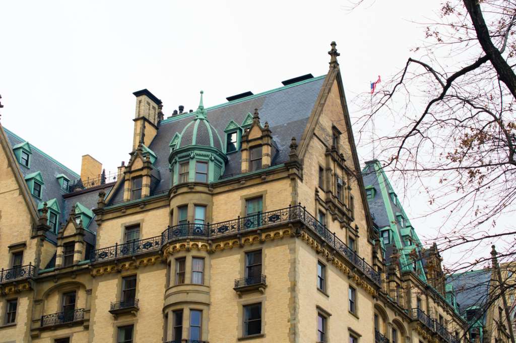 El edificio Dakota de Nueva York, en la película La semilla del diablo.