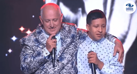 Papá orgulloso: Gonzalo Giraldo cantó con su hijo en ‘La Voz Senior’