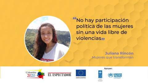 ‘Las mujeres hemos sido constructoras de paz históricamente”: lideresa del Putumayo
