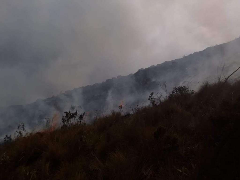En el último mes, Cumbres Blancas Colombia y personas de diferentes comunidades han denunciado incendios provocados en algunos páramos de Boyacá.