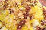 Receta para preparar arroz basmati de frutos secos con mantequilla y azafrán