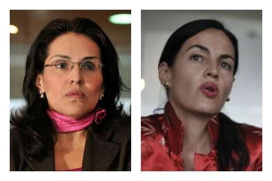 Viviane Morales y Sofía Gaviria. / Archivo El Espectador
