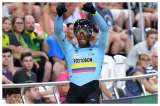 Kevin Santiago Quintero, medalla de bronce en mundial de ciclismo de pista