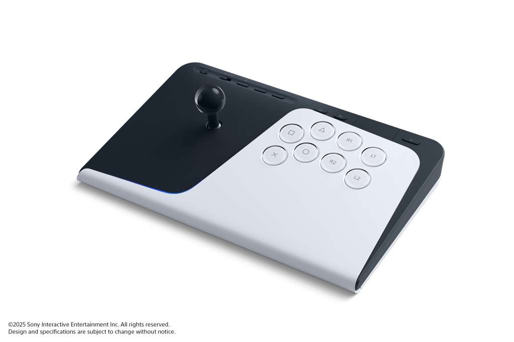 El nuevo mando hecho por PlayStation incorpora una palanca y ocho botones, como en los tiempos de los salones de juegos y sus maquinas traga monedas.