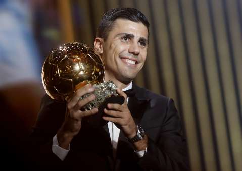 Los detalles de la votación del Balón de Oro: Rodri ganó a Vinicius por 41 puntos