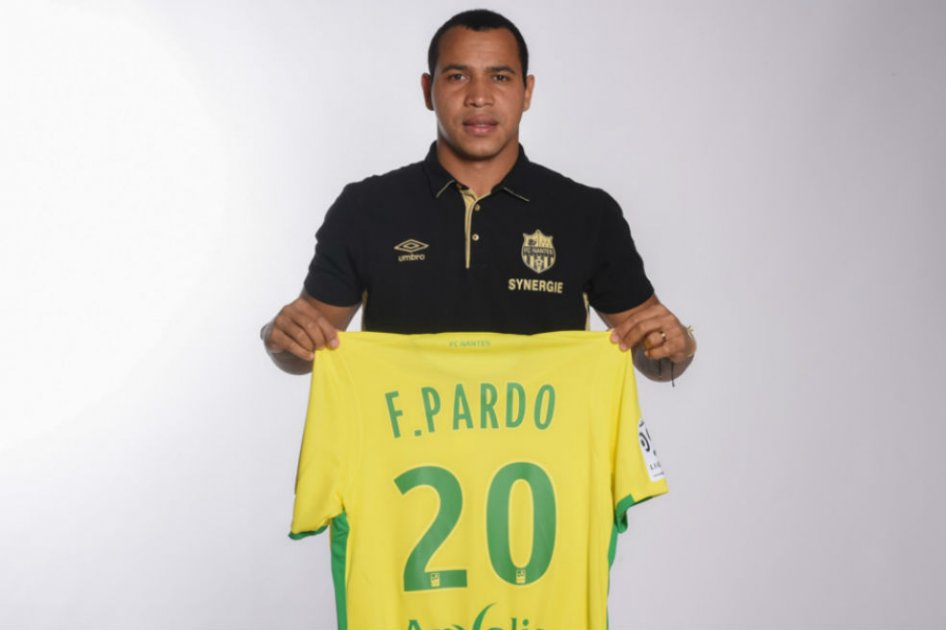 Felipe Pardo, delantero del Nantes. Foto: Nantes