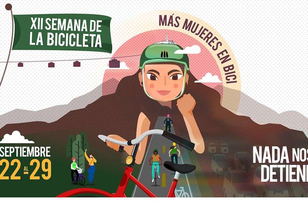 Imagen realizada por José Leonardo Acevedo, ganador del Premio Imagen XII Semana de la Bicicleta ¡Más Mujeres en Bici! del Portafolio Distrital de Estímulos a la Cultura Ciudadana. / Secretaría de Movilidad