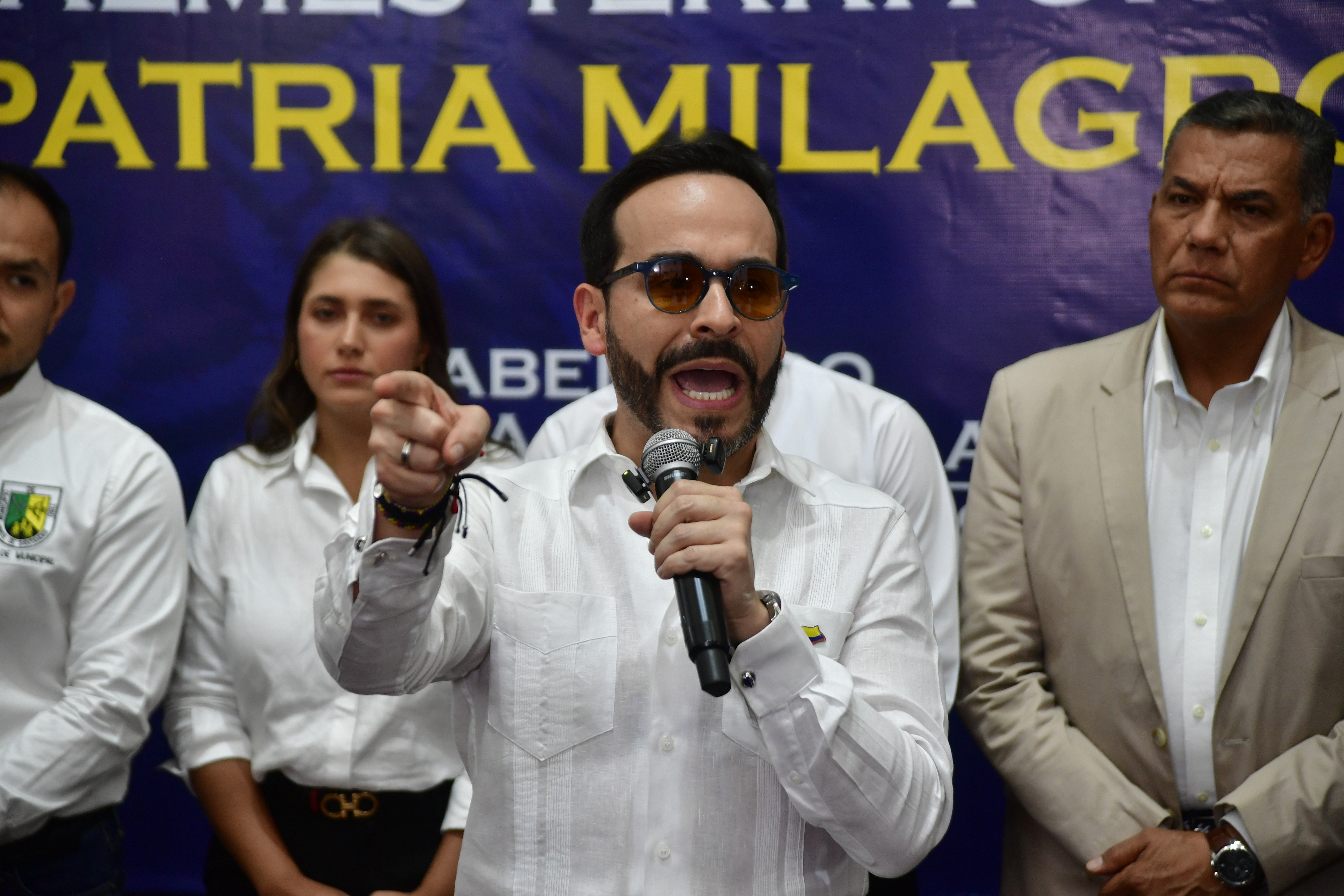 Presidente electo de Colombia durante la reunión con integrantes de su gabinete de Gobierno y autoridades locales en la ciudad de Cúcuta