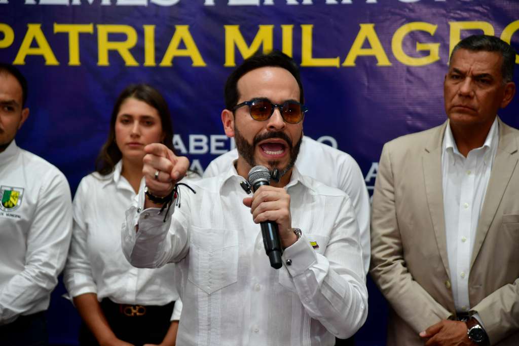 Presidente electo de Colombia durante la reunión con integrantes de su gabinete de Gobierno y autoridades locales en la ciudad de Cúcuta