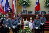 El adiós de Lagos y Piñera