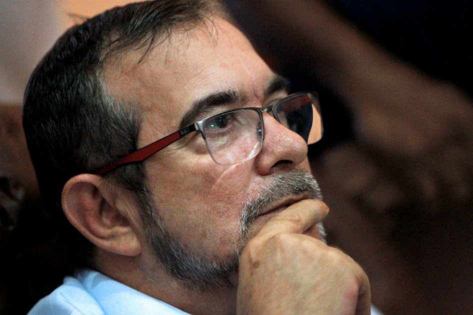 Rodrigo Londoño, conocido como Timochenko. / AFP