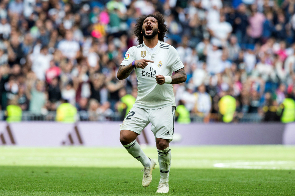 El brasilero anotó el único gol del Real Madrid este sábado ante el Levante. / EFE