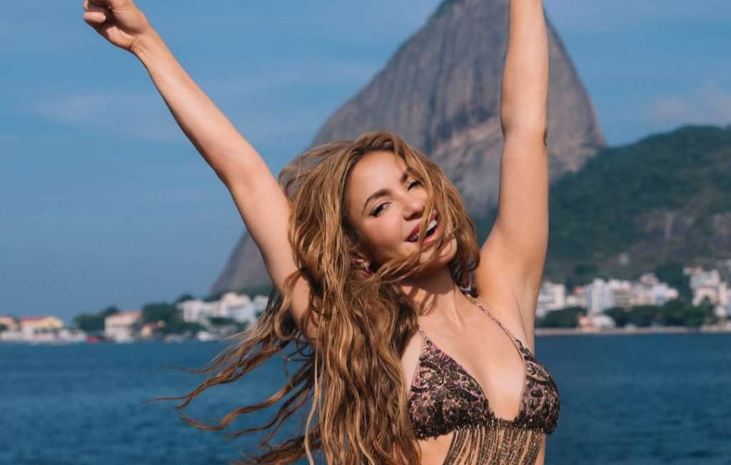 Shakira, cantante colombiana.