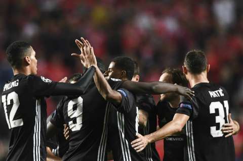 Manchester United, con puntaje perfecto en la Champions