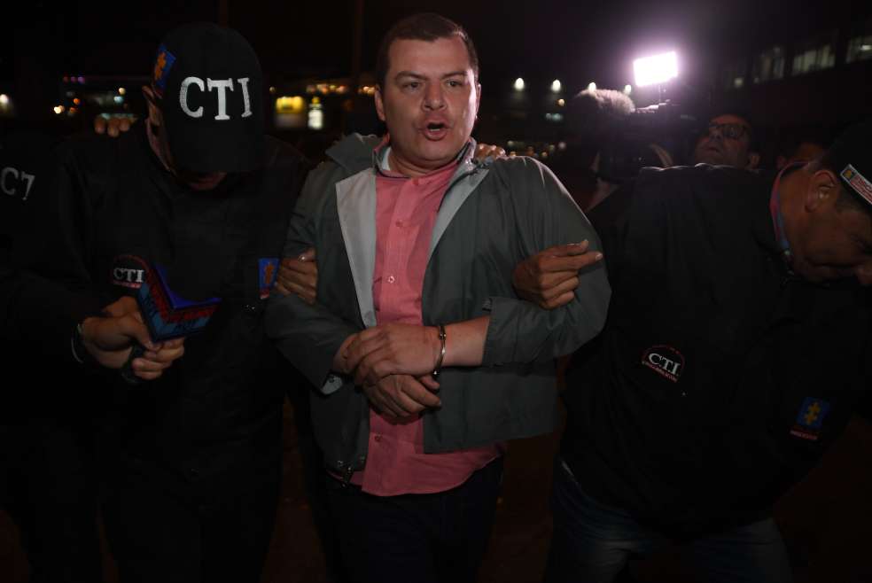 El mayor Luis Francisco Perdomo, director de la cárcel La Picota. / Cristian Garavito - El Espectador
