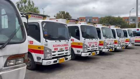 Ambulancias en Subred Sur Occidente interrumpen servicio por protesta de empleados