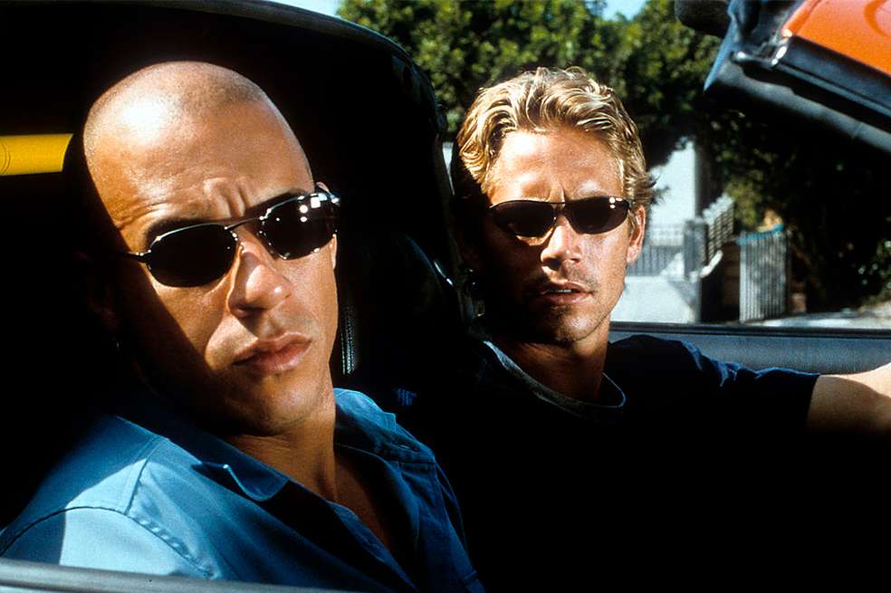 Paul Walker en Rápido y furioso
