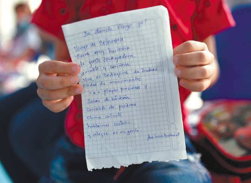 Colegio para migrantes