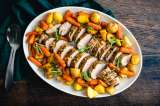Lomo de cerdo fácil y rápido con miel mostaza
