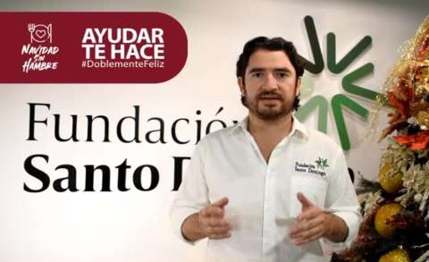 Fundación Santo Domingo duplicará los aportes que se logren en la campaña Navidad sin Hambre