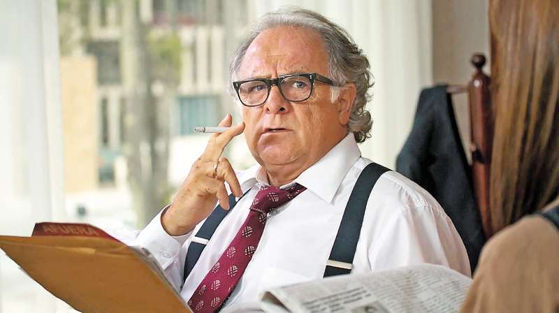 El actor Germán Quintero interpretó a Guillermo Cano en la serie que se emitió por Caracol Televisión entre mayo y noviembre de 2012. / Cortesía Caracol Televisión