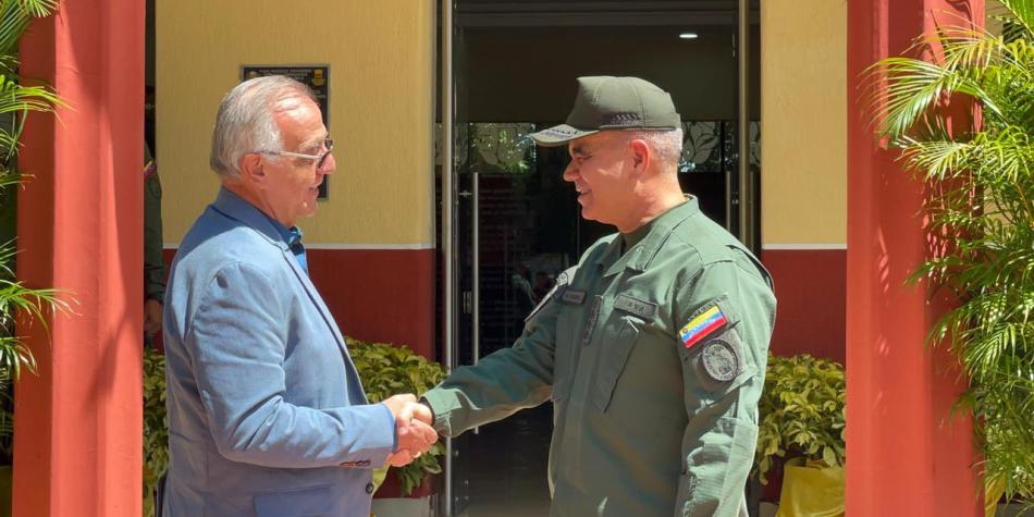 Iván Velásquez Gómez de Colombia y Vladimir Padrino López