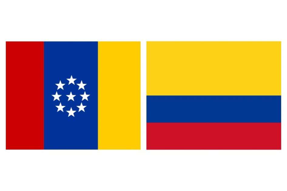 Las nueve estrellas blancas representaban los Estados de la Unión. Cipriano de Mosquera las eliminó en 1861.