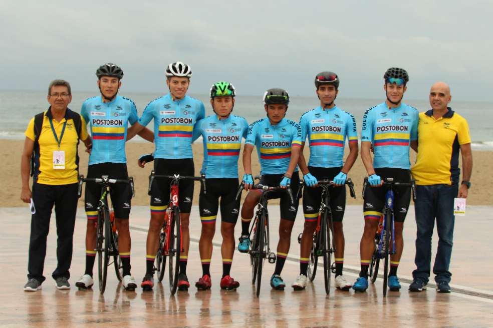 El equipo colombiano es dirigido por Carlos Mario Jaramillo. / Cortesía Fedeciclismo