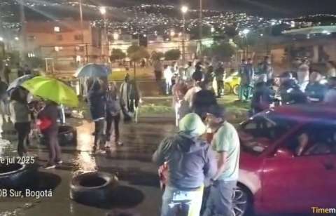 Movilidad 22 de julio: despejan bloqueo en la Av. Boyacá