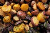 Receta para preparar un mix de papitas nativas asadas