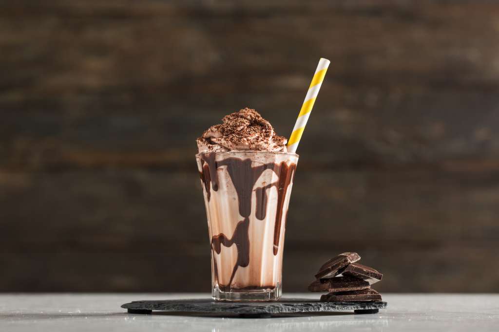 Malteada de snickers
