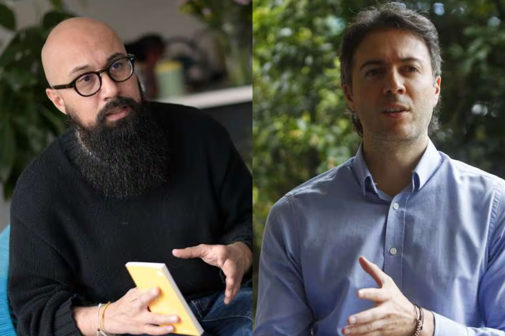 El director de la UNGRD, Carlos Carrillo, y el exalcalde de Medellín Daniel Quintero se enfrascaron en una pelea por lo que sucede en la entidad.
