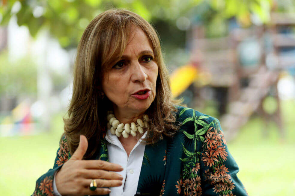Ángela María Robledo fue fórmula vicepresidencial de Gustavo Petro en 2018. / Archivo