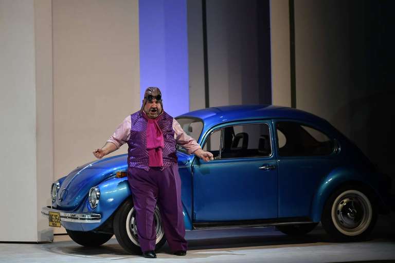 Estreno de la nueva versión de la ópera "Las bodas de Fígaro", en el Teatro Mayor Julio Mario Santo Domingo