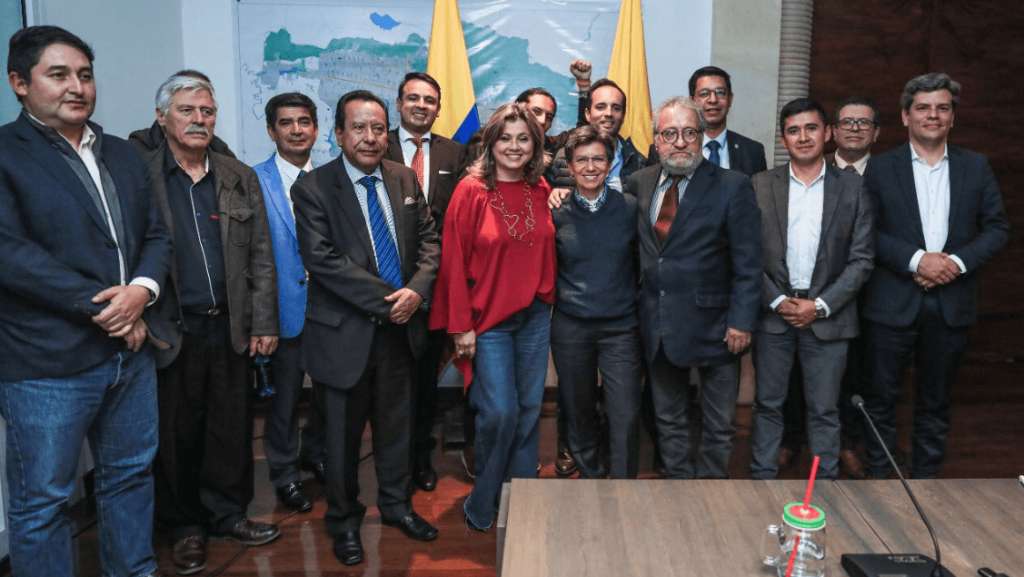 Consejo Superior de la Universidad Distrital. / Tomada de Twitter: @ClaudiaLopez
