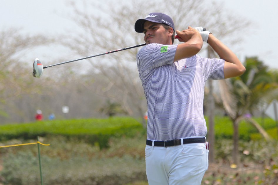 Ricardo Celia se ubica parcialmente en el puesto 30 del certamen. / Carlos Avendaño - Fedegolf