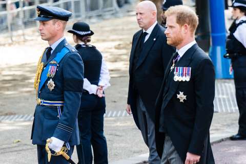 Los príncipes William y Harry se encontraron, pero no cruzaron palabra ¿por qué?