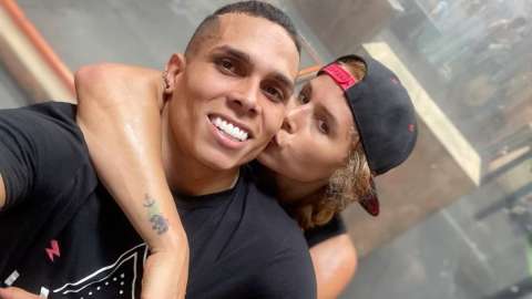 Fotos: Gago y Paola, del ‘Desafío The Box’, mostraron la cara de su segundo bebé